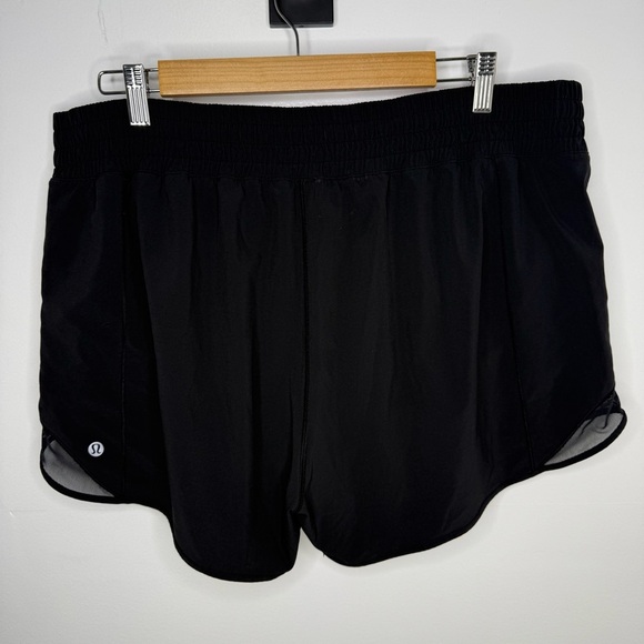 LULULEMON Black Hotty Hot II Shorts Long* 4” - Picture 5 of 7